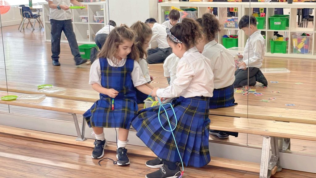 Elementary students from Columbia Academy Elementary