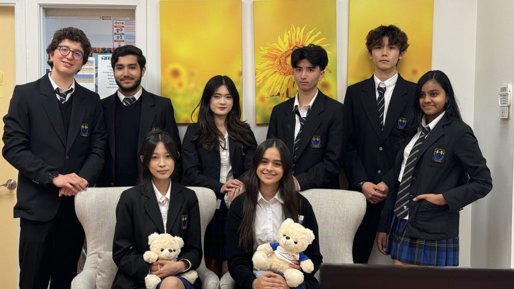 students at an private secondary school in Vancouver