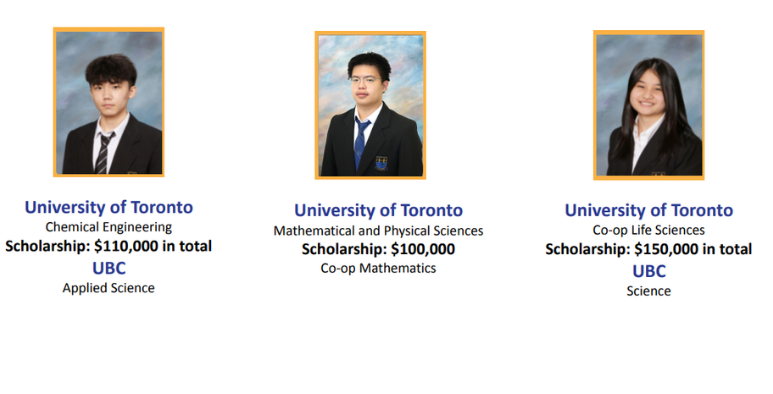 Class of 2026 students at Columbia Academy awarded university scholarships