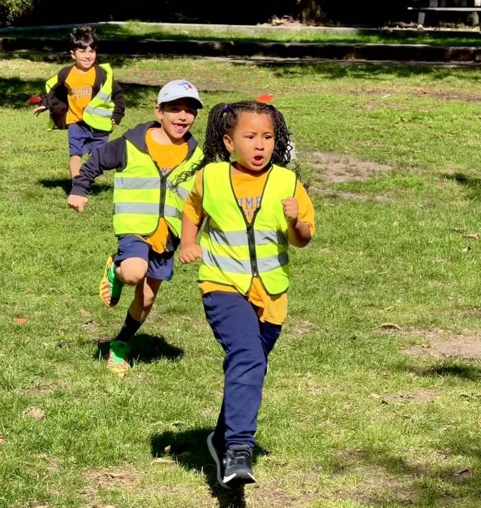 K–7 students enjoying outdoor activities at a private elementary school in Vancouver